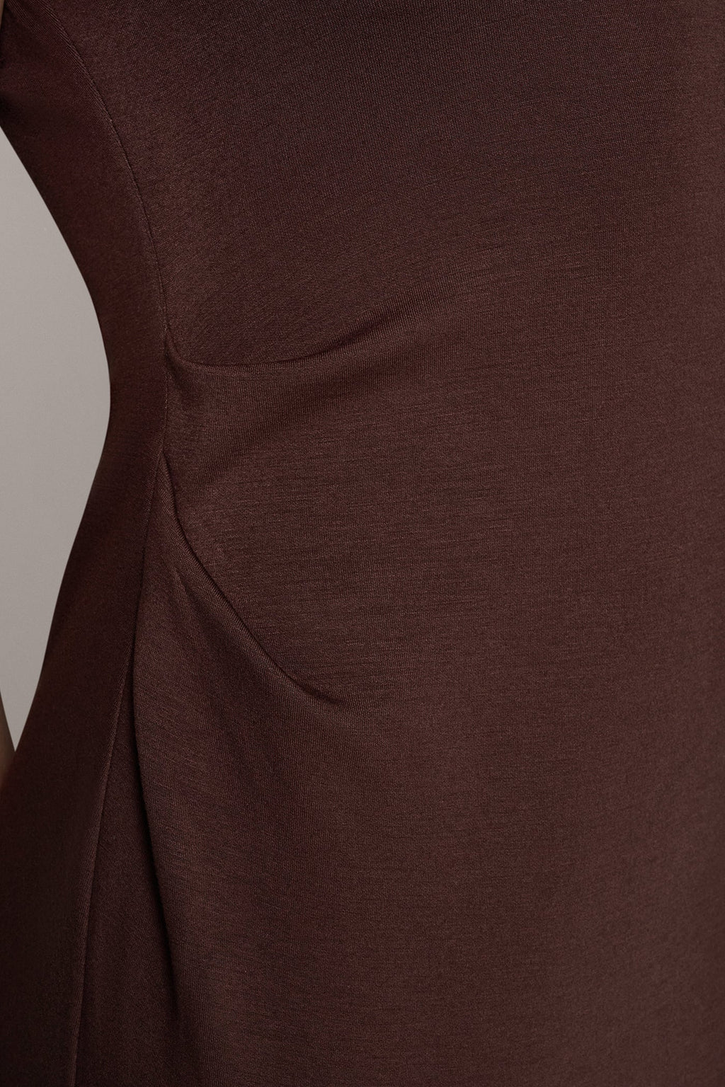 SLEEVELESS TWIST MIDI DRESS