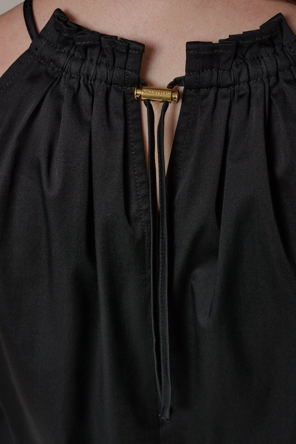 TWO-PIECE HALTER TOP AND MIDI SKIRT
