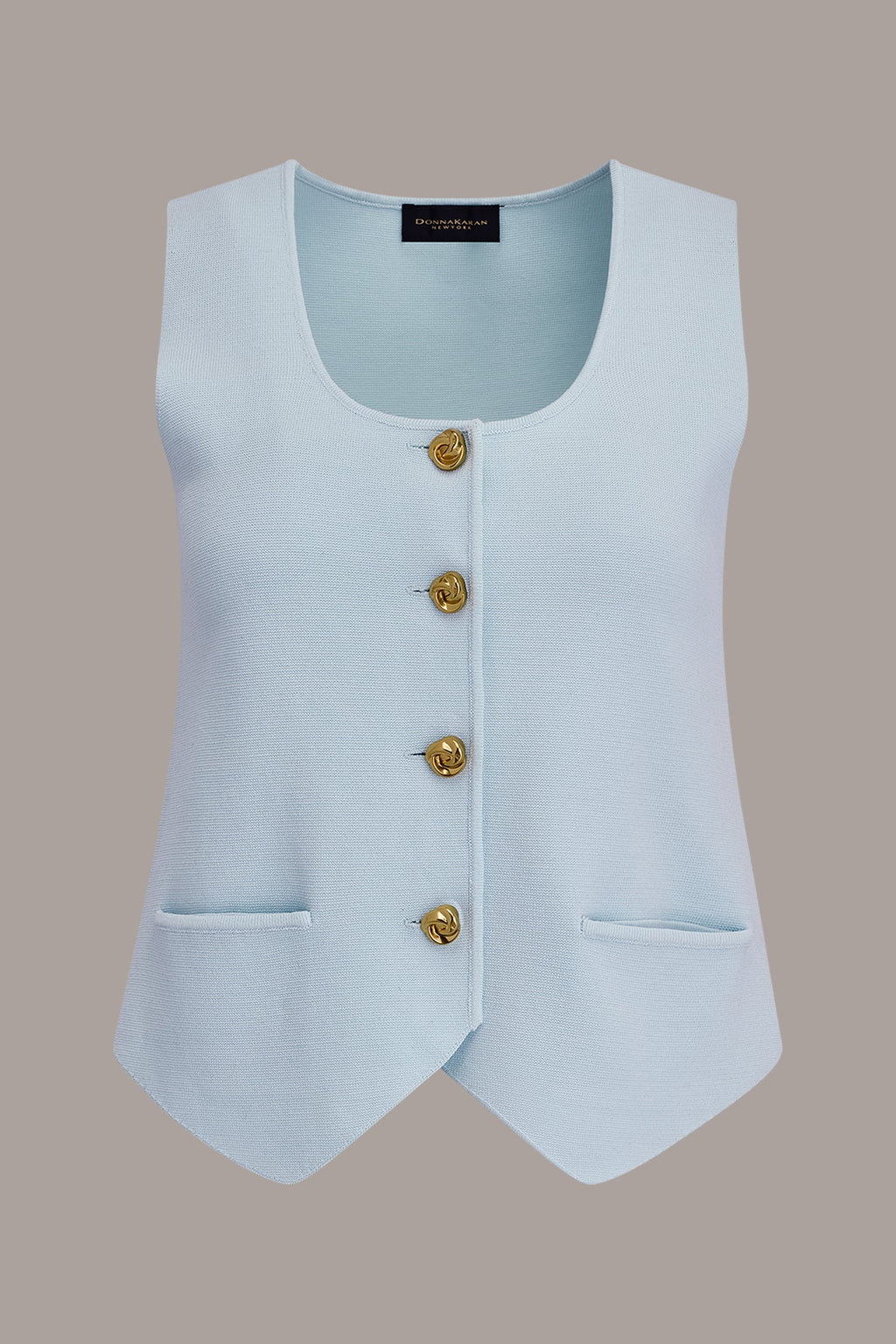 CROPPED SWEATER SUIT VEST