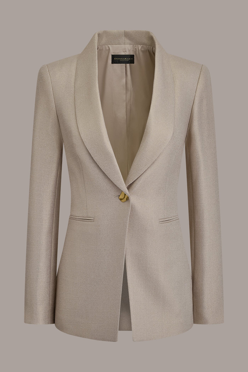 METALLIC SUIT BLAZER