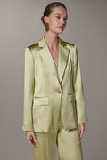 ONE BUTTON SUIT BLAZER